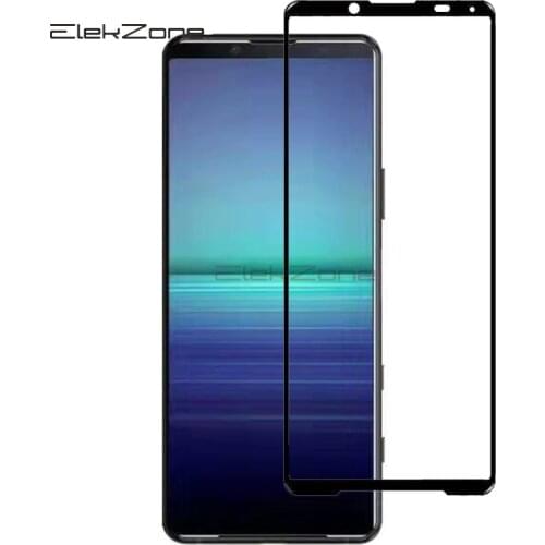 Full Cover Tempered Glass For Sony Xperia 5 II Full Glue Screen Protector For Sony Xperia II SO-52A, XQ-AS52, XQ-AS62, XQ-AS72