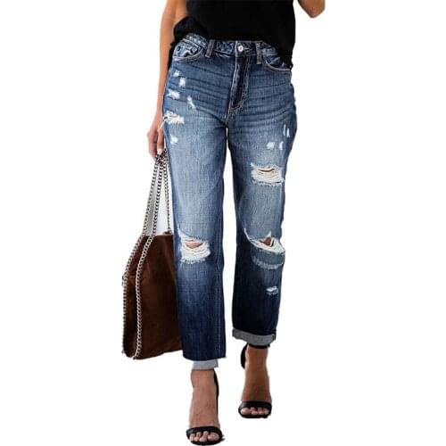 Ladies Jeans Sexy Ladies Jeans Trousers Ripped Jeans for Women