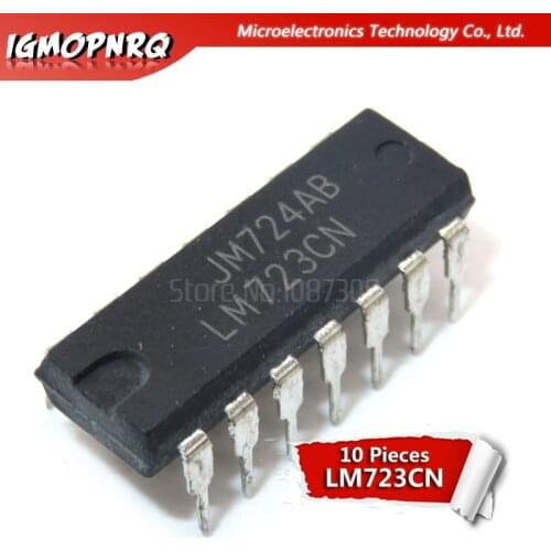 10PCS LM723CN DIP14 LM723 DIP-14 DIP Hot Products