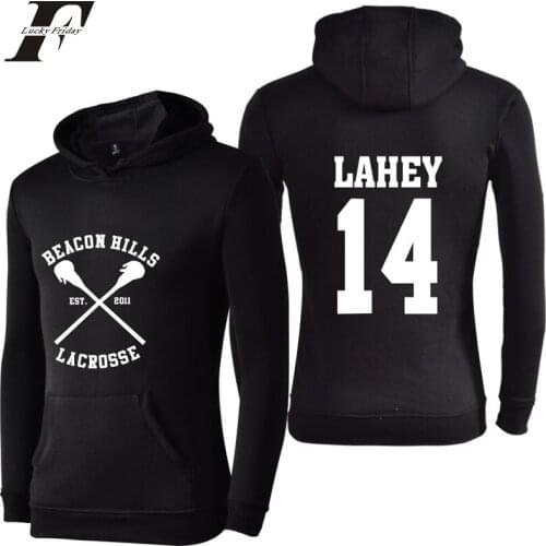 2017 christmas gift Beacon Hills Stilinski 24 tracksuit oversized Hoodie Streetwear moletom Teen Wolf Sweatshirt Men Women 4xl