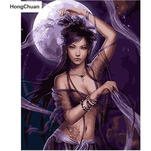 5D DIY Square/Round Diamond Painting "Sexy Retro Beauty" Mosaic Cross Stitch Handicraft Home Decoration Mural Gift Fast Delivery