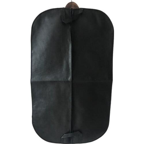 Household clothing dust cover wardrobe coat suit storage cover hanging suit protection non-woven breathable storage bag