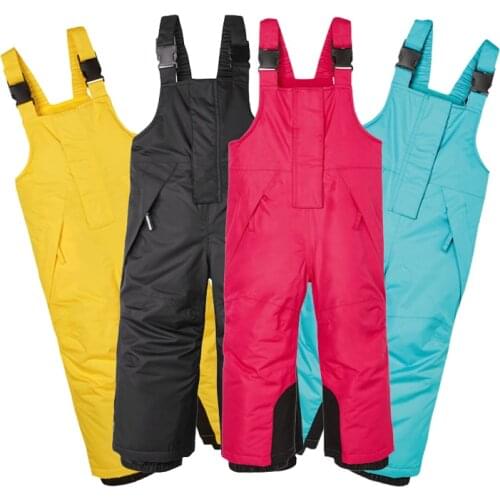 Kids Pants Children Snow Skiing Pants Outdoor Warm Snowboarding Trousers Waterproof Breathable Winter Ski Pant for Girl Boy