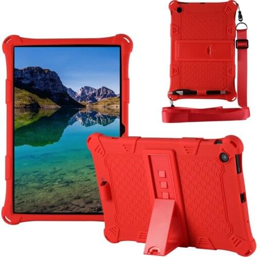 Kids Tablet Funda Stand Cover for Teclast M40se Case Silicon Stand Holder Soft Cases for Teclast M40 SE M40SE Cover with Strap