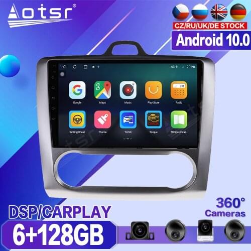 For Ford Focus 2004 2005 2006 2007 - 2011 Car DVD Multimedia Player Recorder Stereo Android Radio GPS Auto Audio Navi Head Unit