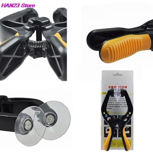 Repair Tools Suction Cup LCD Screen Sucker Opening Tools Double Separation Clamp Plier Repair Tools for iPhone iPad Mobile Phone