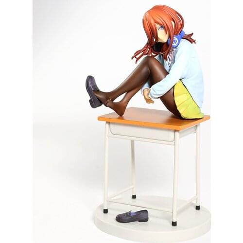The Quintessential Quintuplets Nakano Miku 1/8 Scale Collectible Figure Model Doll Decoration Toy