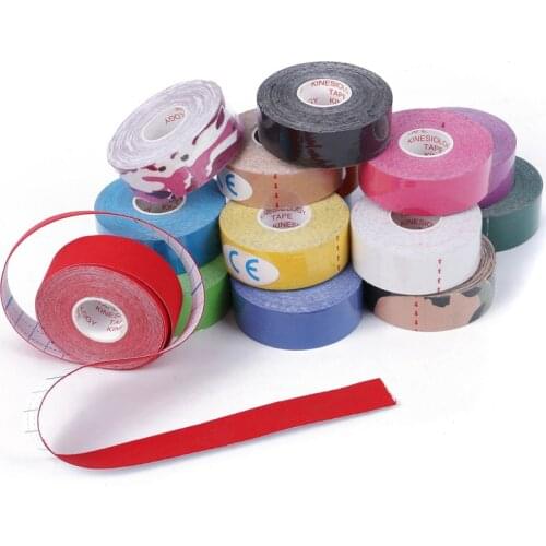 2020 new Elastic Kinesiology Tape Athletic Recovery Sports Safety Muscle Pain Relief Knee Pads Support Gym Fitness Bandage