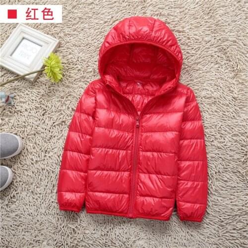 New Child Boy Girl Jackets for girls childrens autumn winter coat clothing Kid Hooded Thin cotton-padded jacket parka long