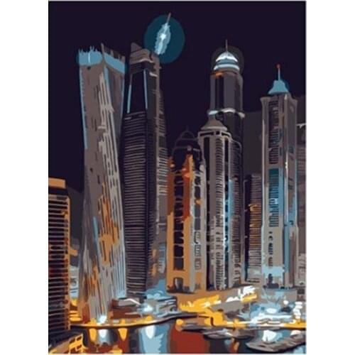 Картины по номерам пейзажи Рыжий кот China At AliExpress