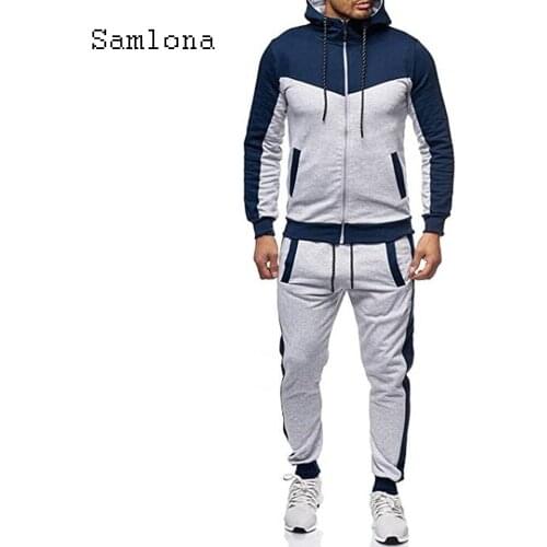 Мужские спортивные толстовки Samlona China At AliExpress