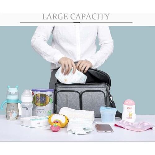 Baby Stroller Bag Organizer Winter Diaper Bag Stroller Baby Carriage Bag Mom Daddy Shouler Bags Nursing Bag Stroller Cup Bottle