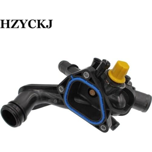 Thermostat Housing Water Outlet Fit For Citroen C4 MINI R56 R55 Peugeot 207 208 308 508 2008 3008 1.4 1.6 9808646980 V764558080
