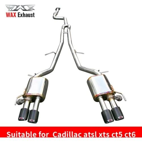 High efficiency exhaust pipes ATSL XTS CT5 CT6 with valves control device For Cadillac
