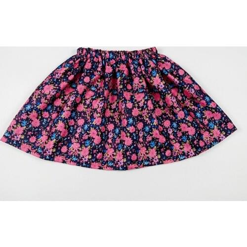 Cheap 2020 printed flower children skirt baby girl summer tutu skirts fashion princess pettiskirt kids clothes USA Vestido