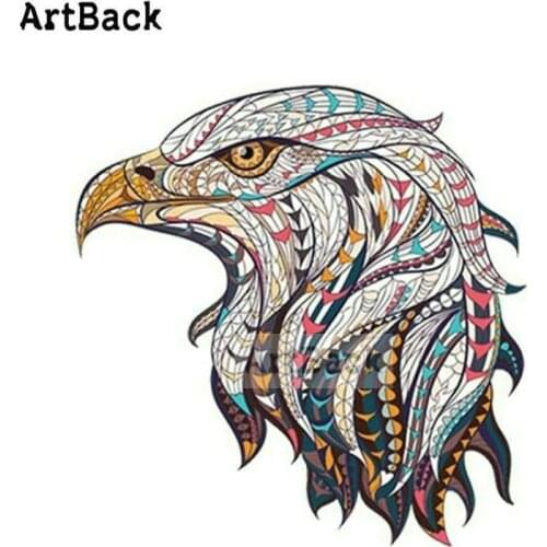 New 5d diy diamond painting horse leopard eagle color sticker 3d full square round drill diamond embroidery decorative cartoon
