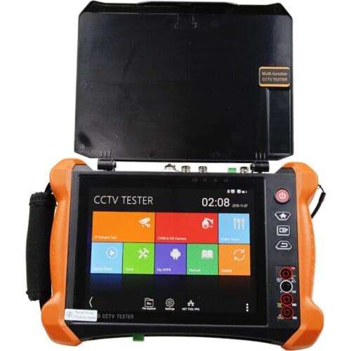 Full multi-function ahd cvi tvi sdi cvbs ip Digital Multimeter power meter cable test cctv tester