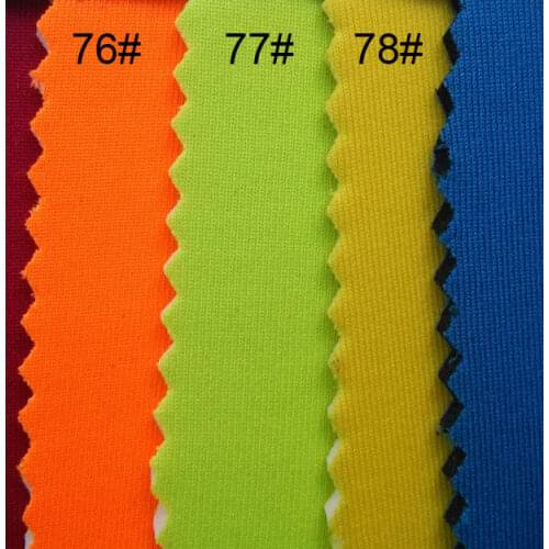 Glossy color SBR Neoprene fabrics materials