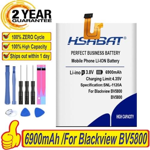 HSABAT Batteries For Blackview BV5800 Pro Phones