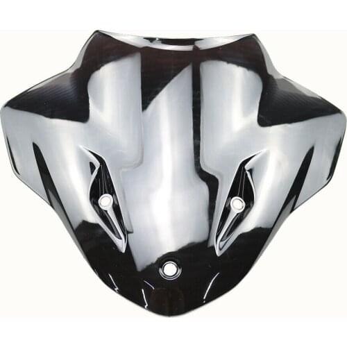 Double Bubble Motorcycle Windscreen Windshield for BMW S1000R Street Bike 14-16