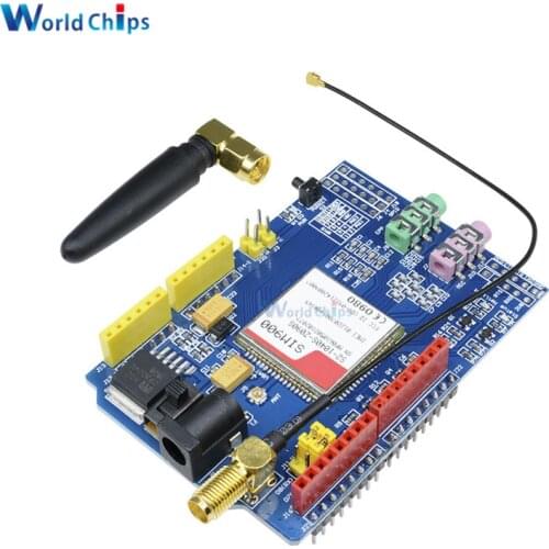 SIM900 850/900/1800/1900 MHz GPRS/GSM Development Board Module Kit For Arduino GPIO PWM RTC