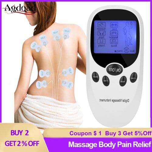 Body Massager Slimming Muscle Stimulator Back Shoulder Massager Relief Body Pain Digital Acupuncture Massage Instrument