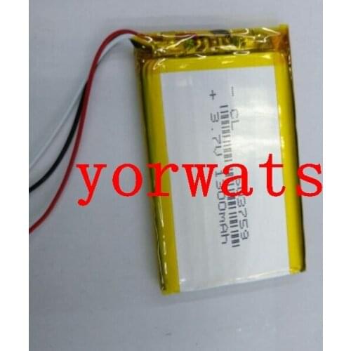 New Hot A Rechargeable Li-ion Cell 3.7V polymer lithium battery 5037593 line E road navigation HD-X9 X10 GPS navigator