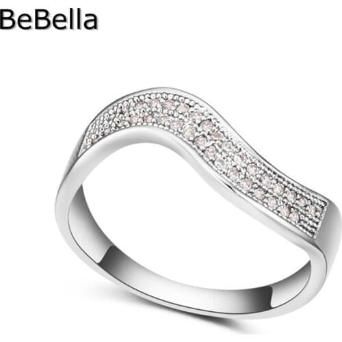 New Style Classic Women Geometric Imitation Diamonds Ring For Party Made With AAA Grade Cubic Zirconia For Wedding Jewelry