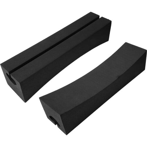 One Pair Outdoor Portable EVA Soft Oval Car Roof Racks Bars For Surfboard Kayak Stand-Up Paddle A Pair Of Foam Frame Oval