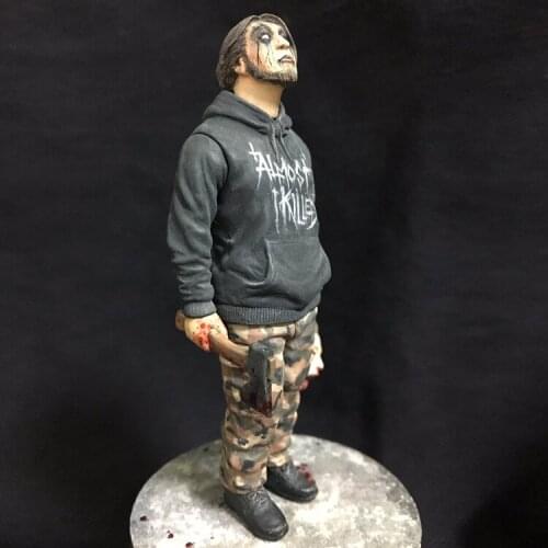 1:20 Resin Figure Model Movie Theme Zombie Hunter R162