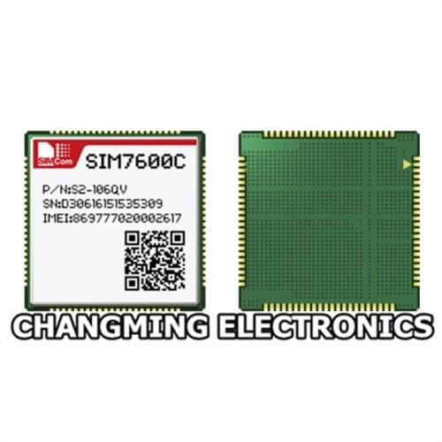 SIM7600C SIMCOM TDD LTE/FDD LTE/HSPA+/td-scdma dual-band GSM/GPRS/EDGE module SMT type(working 100% Free Shipping) 1PCS