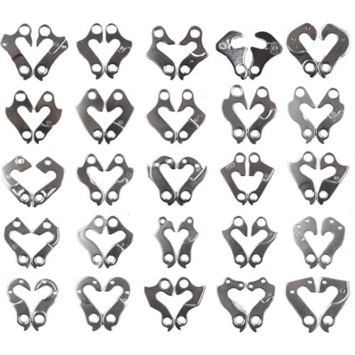 Universal MTB Road Bike Derailleur Hanger Alloy Bicycle Rear Derailleur Hanger Cycling Frame Gear Tail Hook with bolts