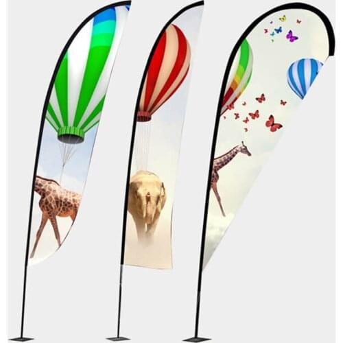 Wisonflag advertising flags Feather Flag Customized Full Color Flying Banner teardrop flags teardrop banner