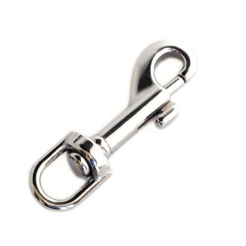 11* 73mm Bolt snap Stainless Steel 316 Swivel Hook Marine Grade Diving Pet Leashes DIY Rigging hardware indoor outdoor use