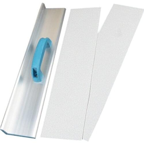 90 Degree Inside Corner Sanding Tool for Drywall Finishing Sanding Paper Holder Sander Self Adhesive Sandpaper