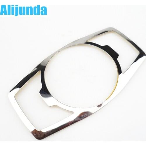 Alijunda Stainless steel headlight switch cover stickers For Ford focus 3 MK3 MK4 KUGA 2012 2013 mustang 2015,auto accessories