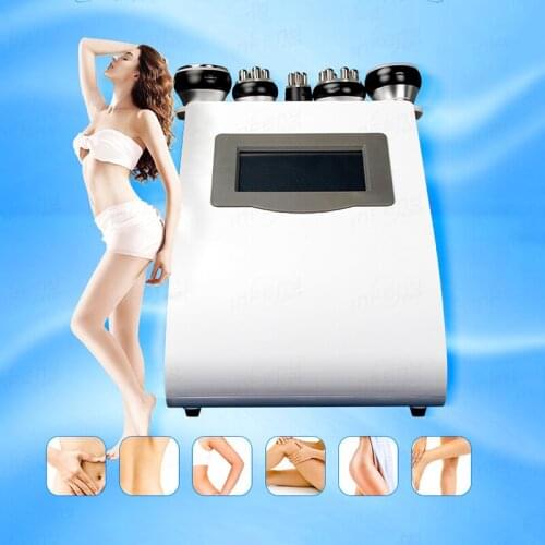 New 5 in 1 Vacuum Laser Radio Frequency RF Cavitation Machine Skin Lifting Cavitation Lipo Body Slimming Beauty Products