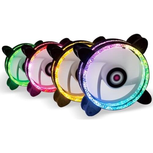 ARGB AIR PWM 4 Pin 120mm Computer Case Fan Silent 12CM Fan CPU Cooling RGB