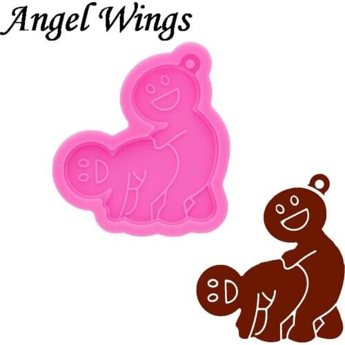 Shiny Boy keychain Silicone Molds, Crafting Silicone Mold to Make Crafts with Epoxy Resin Art Diy Custom Wholesale DY1059