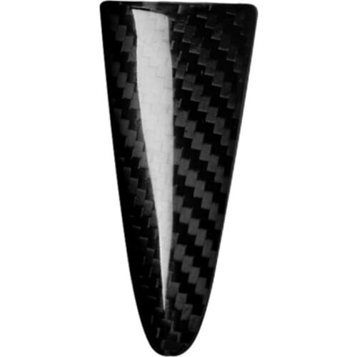 Carbon Fiber Steering Wheel Center Cover Trim For Infiniti Q50 V37 2014-2017 Fitment Interior Decor