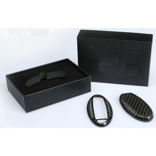 For Nissan High quality carbon fibre Remote Control Car Key Case wallet Bag Cover