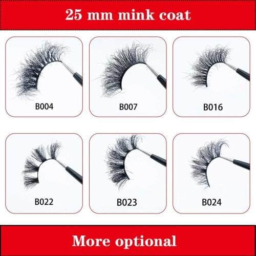 Fried Mink Hair Black Eyelash Multilayer Dense Natural Extension Fluffy Messy Three-dimensional Make-up And False Eyelashes