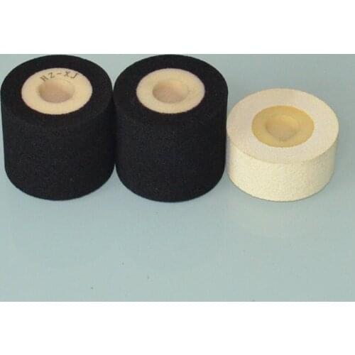 Black Diameter 36mm Height 32mm solid inkroll expiry date coding for HZ 100 coding machine