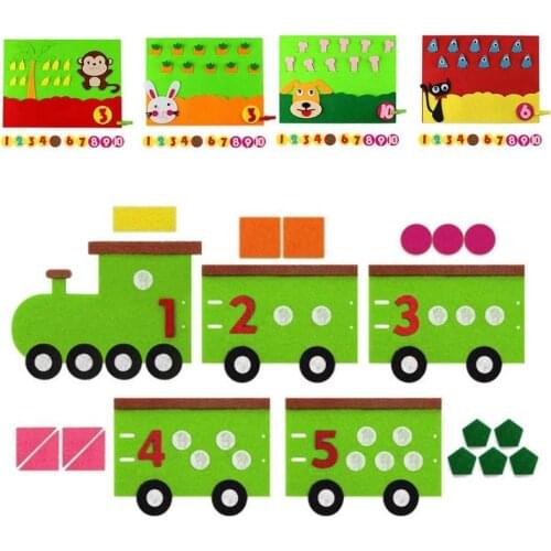 Baby Montessori Teaching Aids Math Toys Early Learning Education Toys Teaching Kindergarten Manual Diy Weave Cloth Interesting