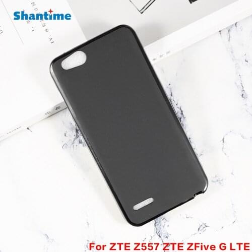For ZTE Z557 Gel Pudding Silicone Phone Protective Back Shell For ZTE ZFive G LTE Soft TPU Case