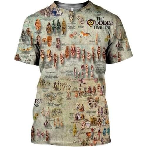 CLOOCL Men T-shirt Ancient Egypt Gods Goddesses Pharaoh 3D Print Short Sleeve Tee Shirts Women Casual Unisex Summer Hip Hop Tops