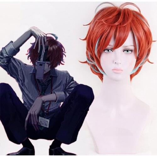 HypnosisMic Division Rap Battle Cosplay Wigs DOPPO KANNONZAKA Cosplay Wigs Heat Resistant Synthetic Anime Cosplay Wigs Halloween