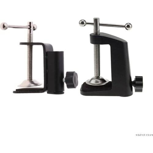 Aluminum Alloy Iron Cantilever Bracket Clamp for Mic Stand Table Lamp Desk Clip wholesales