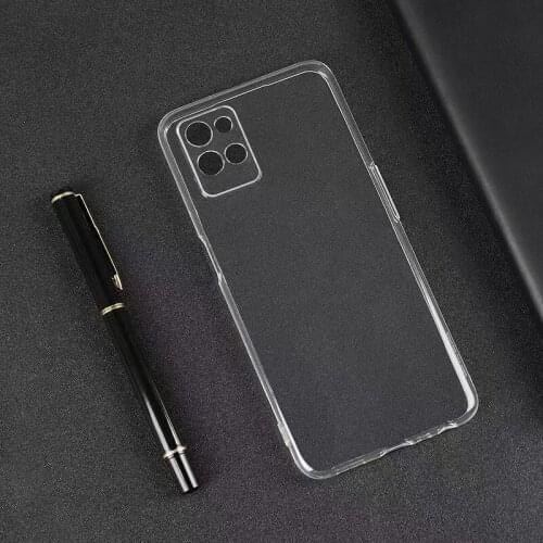 Mobile Smartphone Soft Clear Cases for Realme V11 V15 GT 5G V 11 15 Transparent Non-yellowing Silicone Covers Camera Protective