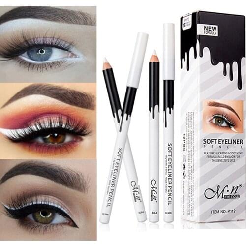 New Cheap Eyeliner White Eye Liner Waterproof Eyes Makeup High Quality Long Lasting Pigment Waterproof Eyeliner Pencil Lot
